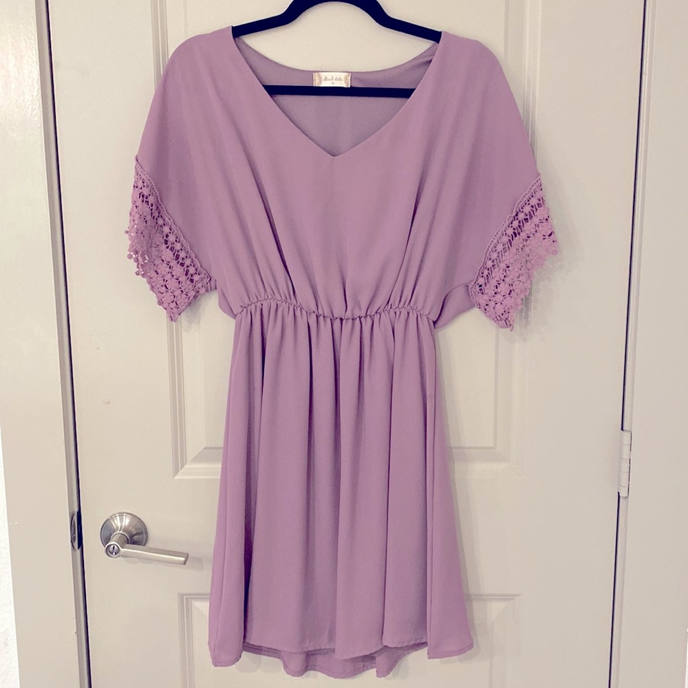 Altar’d State purple dress.